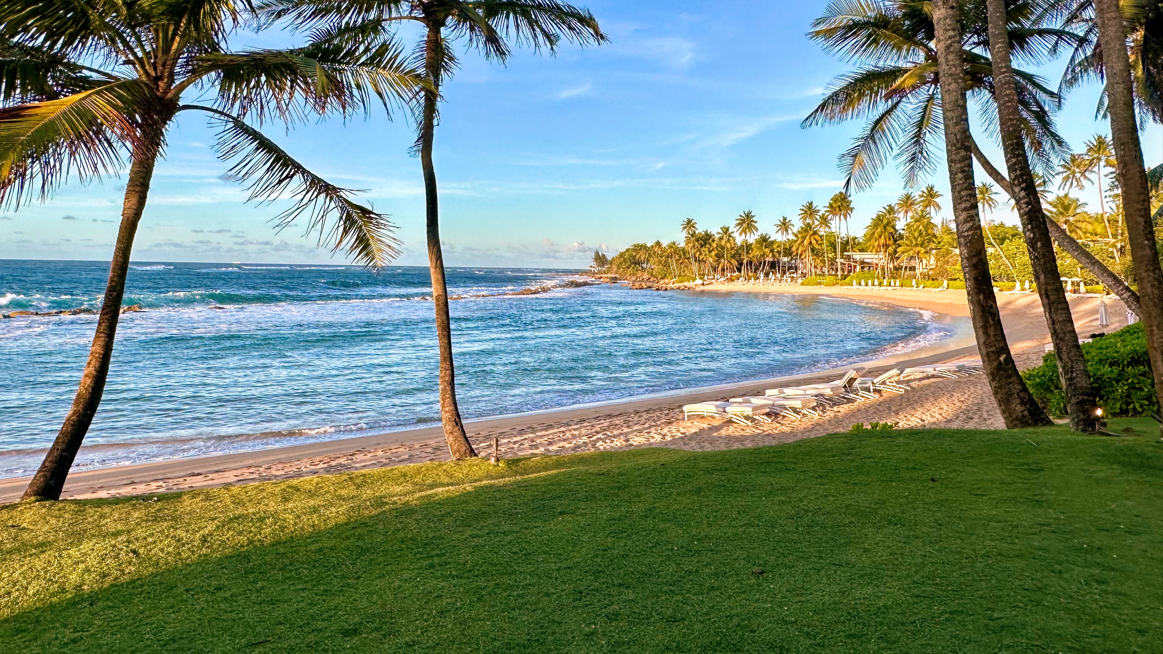 Beach in Dorado, Puerto Rico.